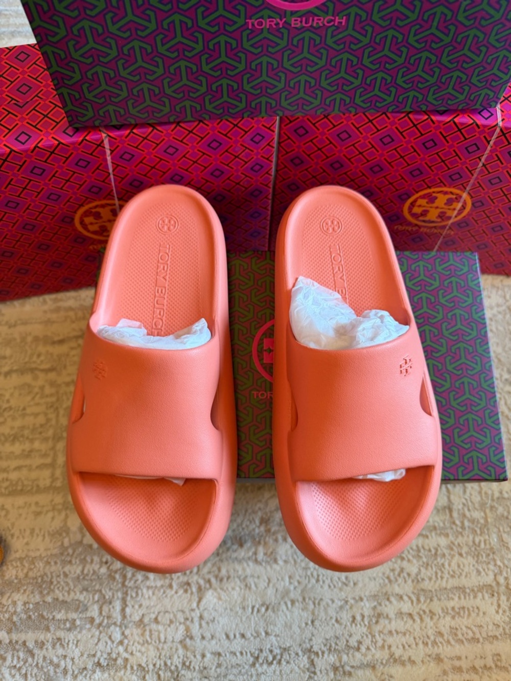 Tory Burch Shower Slide Sandals